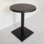 Bistro metalni stol Michael – ugostiteljski metalni stol Ø60 cm – Dendron