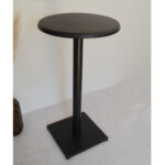 Ugostiteljski stol Alex – metalni stol Ø60 cm za unutarnje i vanjske prostore – Dendron