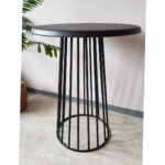 Bistro stol Grano – ugostiteljski bistro stol s metalnim postoljem – Dendron