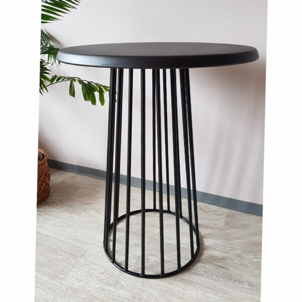 Bistro stol Grano – ugostiteljski bistro stol s metalnim postoljem – Dendron