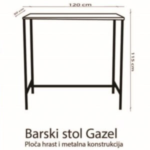 Komplet stola i stolica