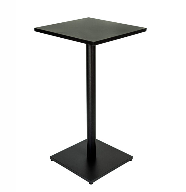 Ugostiteljski stol Alex 60x60 cm s metalnim postoljem za terase i kafiće – Dendron