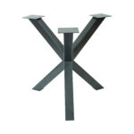 metalno postolje s tri kraka i centralnom bazom za stol