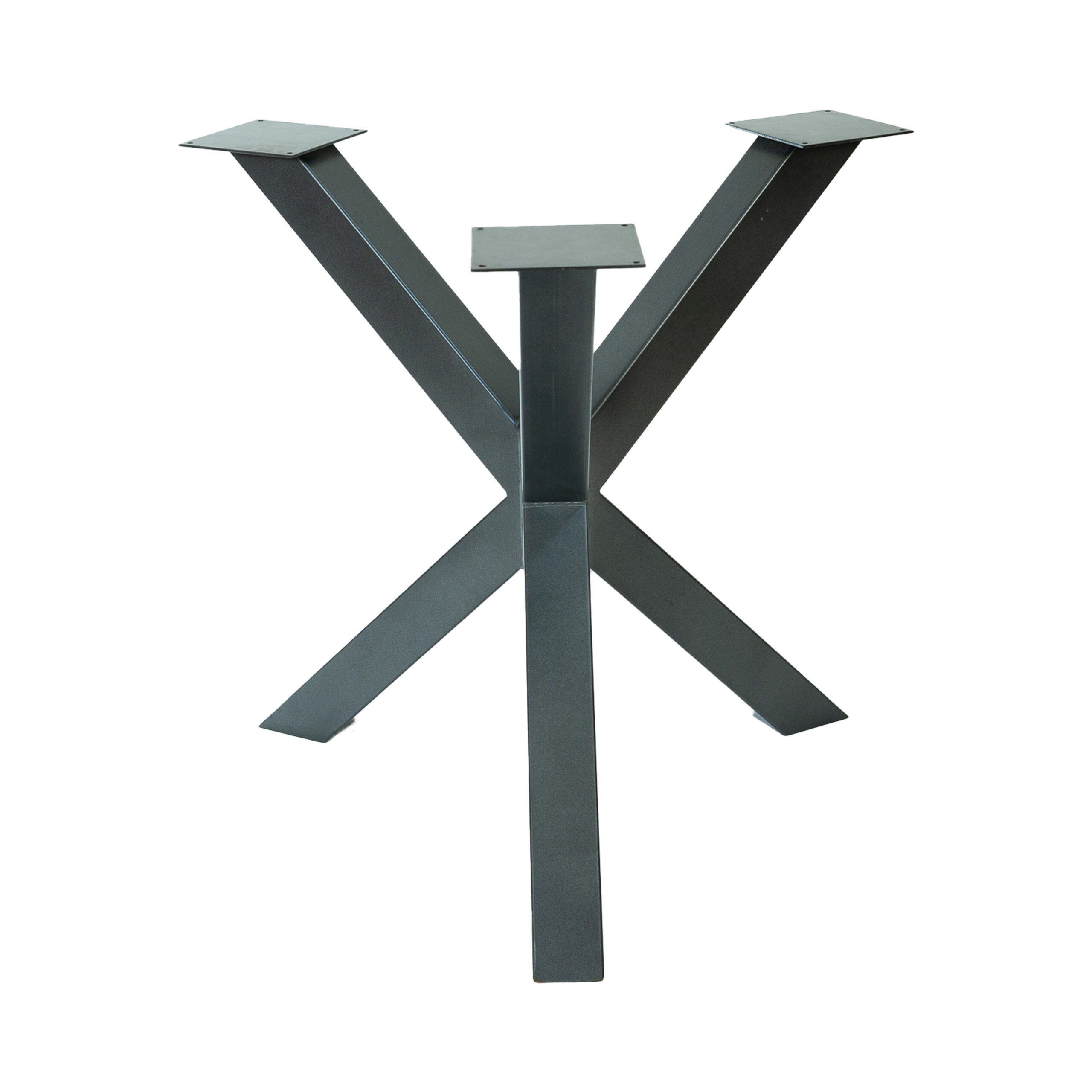 metalno postolje s tri kraka i centralnom bazom za stol