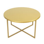 stol s centralnim postoljem i kružnom bazom